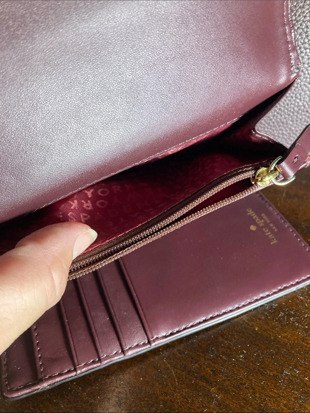 Kate Spade Mulberry Street Lise satche  and matching wallet (rarely used)